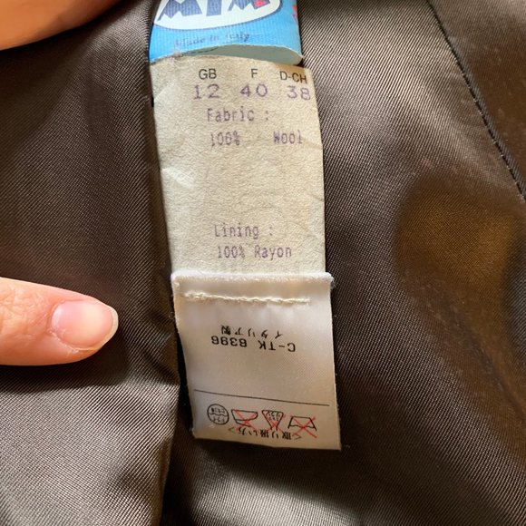 Vintage Cinzia Rocca 100% Wool Coat - Picture 5 of 9